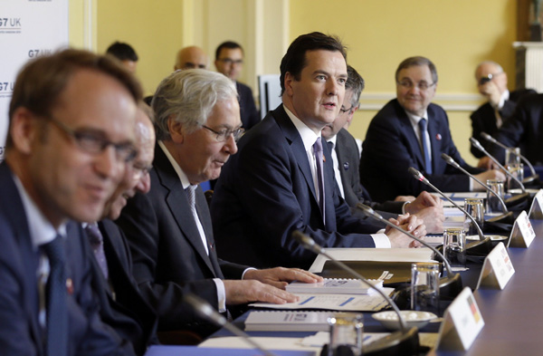 Treffen der G7 in Buckinghamshire
