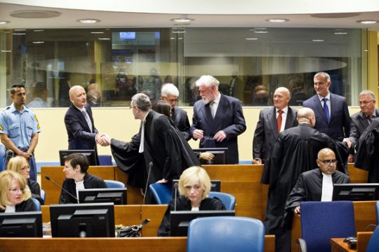 UN-Tribunal spricht sechs bosnisch-kroatische Ex-Führer schuldig
