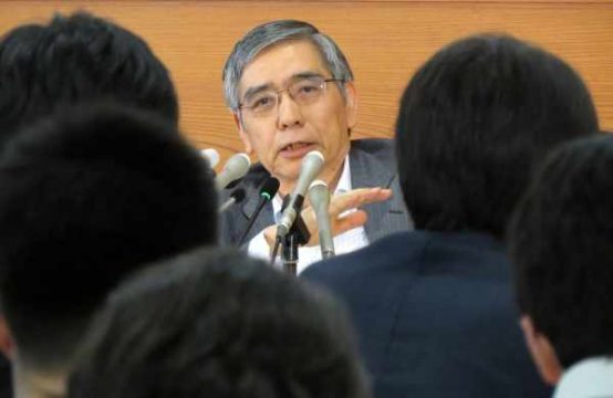 Der BoJ-Chef Haruhiko Kuroda