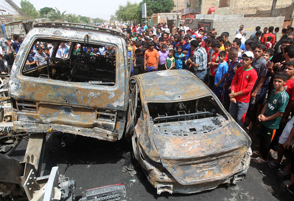 Autobombenanschlag in Bagdad/Sadr-City