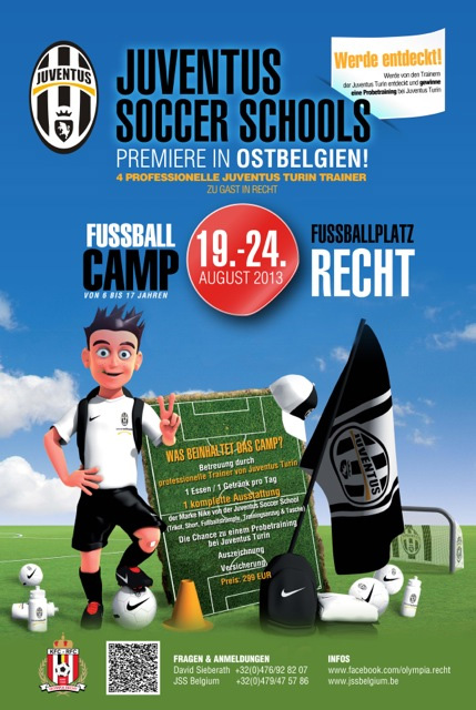 Juventus Soccer School zu Gast beim FC Olympia Recht