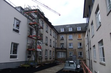 Klinik St. Josef ist in der letzten Aus- und Umbauphase
