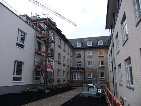 Klinik St. Josef ist in der letzten Aus- und Umbauphase