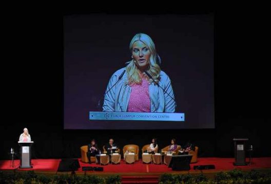 Mette-Marit bei der Frauenkonferenz "Women Deliver" in der malaysischen Hauptstadt Kuala Lumpur