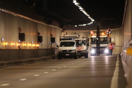 Montgomery-Tunnel im Berufsverkehr geschlossen