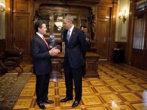 Enrique Peña Nieto und Barack Obama
