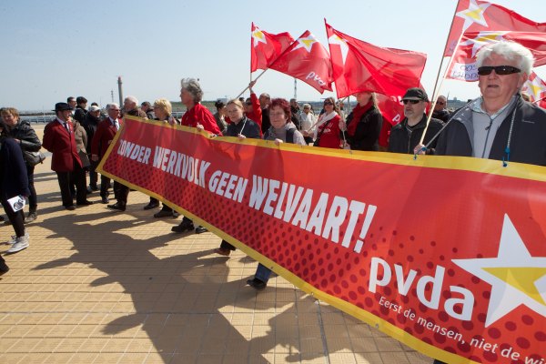 Veranstaltung zum 1. Mai in Ostende