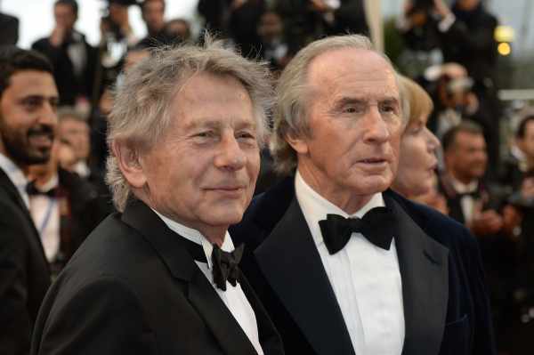 Roman Polanski und Jackie Stewart in Cannes