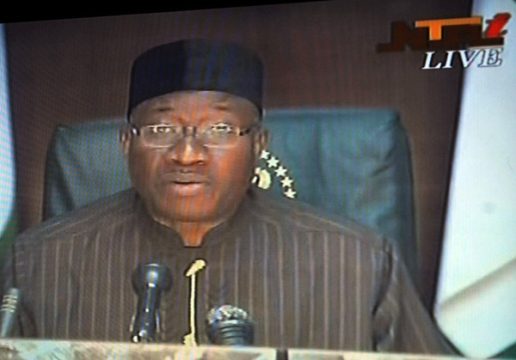 Nigerias Präsident Goodluck Jonathan
