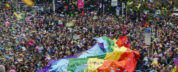 80.000 Besucher bei der 18. "Belgian Pride" in Brüssel