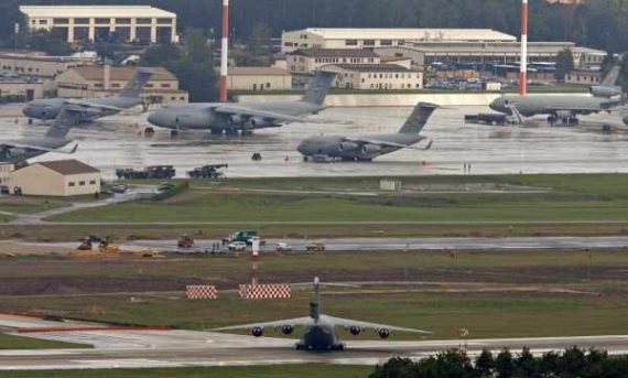 Der US-Stützpunkt im rheinland-pfälzischen Ramstein (Bild vom 24.8.2006)