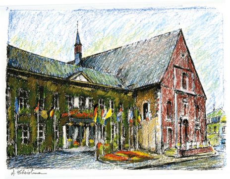 Adolf Christmann: Rathaus Eupen