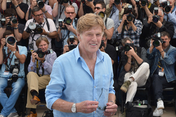 Robert Redford bei den Filmfestspielen in Cannes