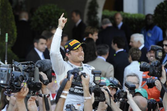 ntRosberg gewinnt Großen Preis von Monaco