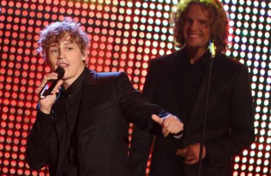 Tim Bendzko bei der Bambi-Verleihung am 10.11.2011