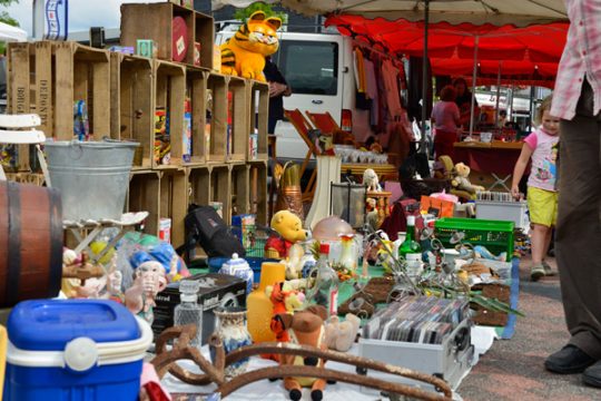Trödelmarkt in St. Vith: Jedes Jahr am ersten Freitag im August