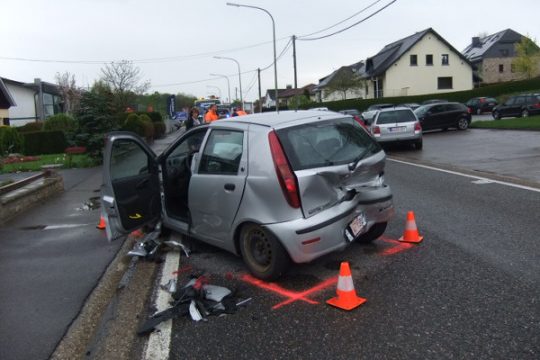 Verkehrsunfall in St. Vith - Zwei Verletzte