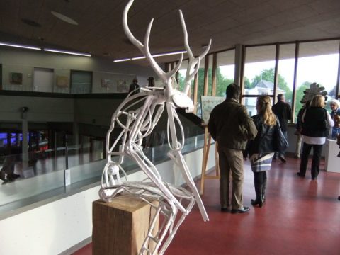 Ausstellung im "Triangel" - Werk von Roland Groteclaes