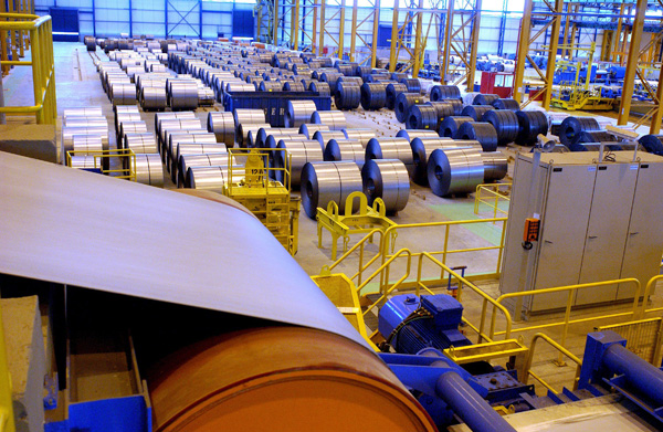 Arcelor-Produktionsstätte in Brasilien
