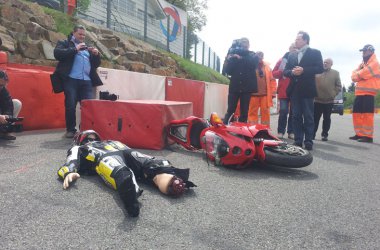 Bikers' Days auf der Rennstrecke: Francorchamps probt den Ernstfall