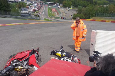 Bikers' Days auf der Rennstrecke: Francorchamps probt den Ernstfall