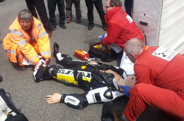 Bikers' Days auf der Rennstrecke: Francorchamps probt den Ernstfall