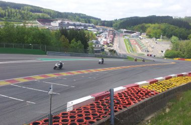 Bikers' Days auf der Rennstrecke von Francorchamps