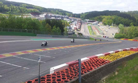Bikers' Days auf der Rennstrecke von Francorchamps