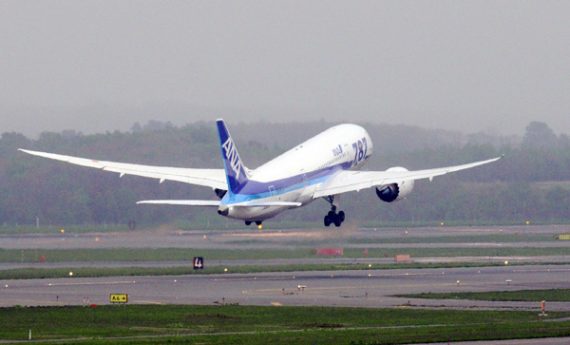 Boeing Dreamliner der All Nippon Airways (ANA)