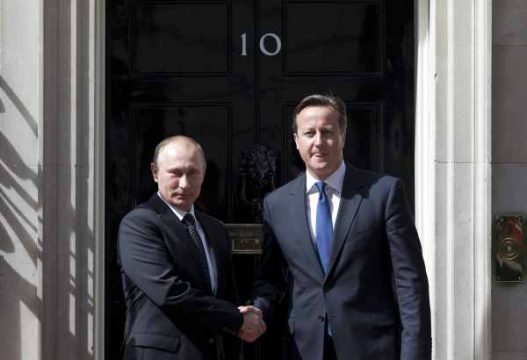 Wladimir Putin und David Cameron
