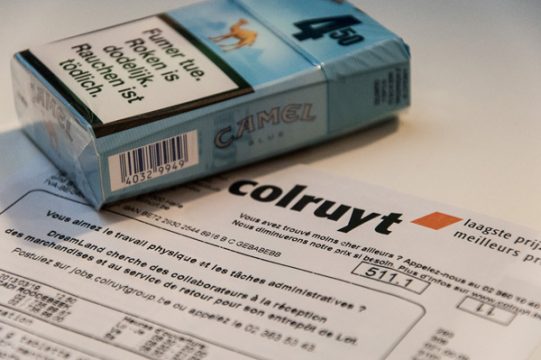 Verstoß gegen Tabakwerbeverbot: Colruyt muss Geldstrafe zahlen