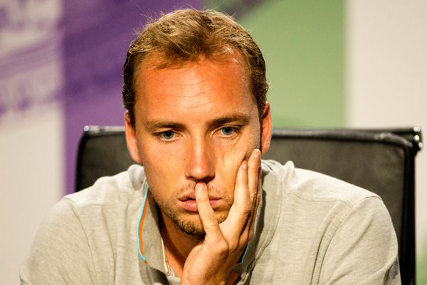 Darcis verlässt Wimbledon durch die Hintertür