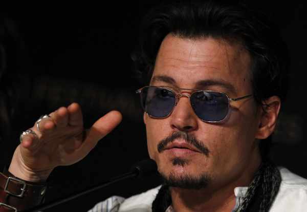 Johnny Depp am 14. Mai 2011