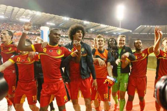 Die glücklichen Roten Teufel