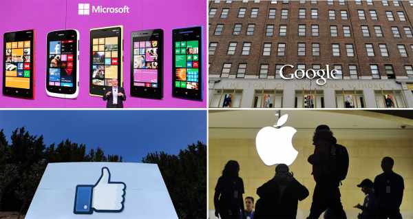 Spionage: Chefs von Google und Facebook weisen Vorwürfe zurück
