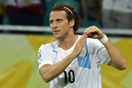 Der 34 Jahre alte Offensivspieler Diego Forlán