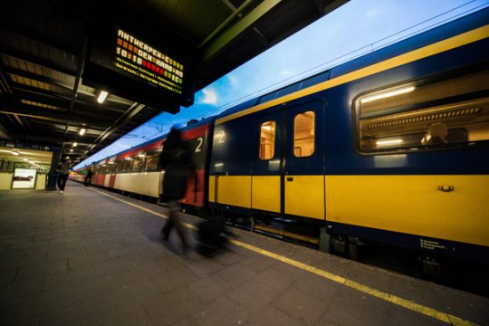 Der Fyra auf dem Abstellgleis