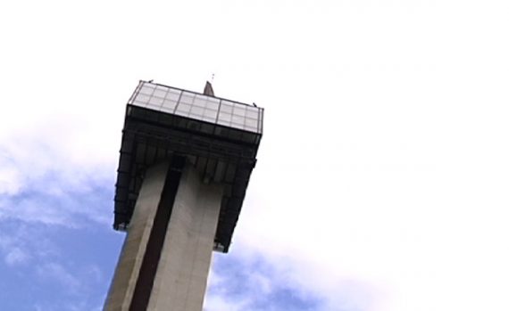 Aussichtsturm der Gileppe-Talsperre