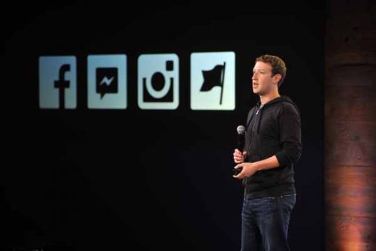 Facebook erweitert Instagram um Videos - Mark Zuckerberg bei der Vorstellung in Menlo Park