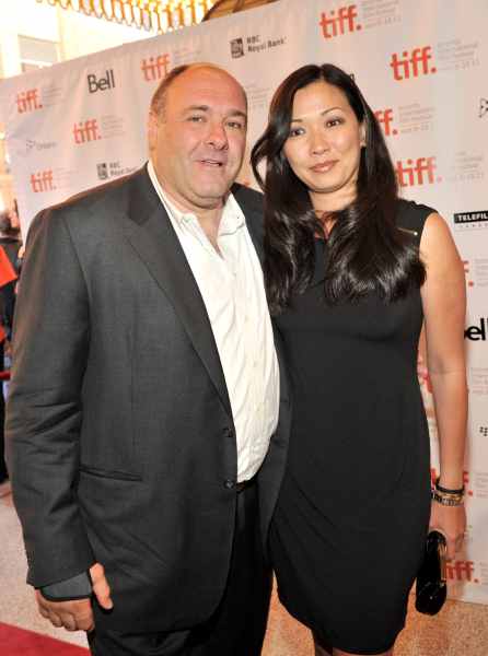 James Gandolfini und seine Frau Deborah Lin (am 15.9.2011)
