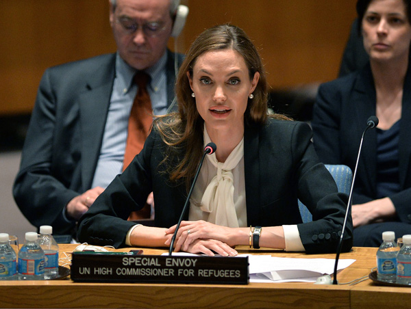 Angelina Jolie fordert UN-Sicherheitsrat zum Kampf gegen sexuelle Gewalt auf