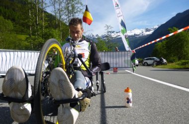 Yves Krauth in Tirol: Konzentration vor dem Start