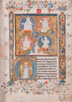 Dokument aus dem Archivs der alten Universität Löwen