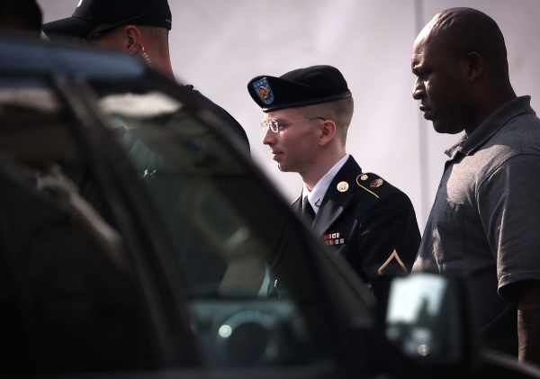Wikileaks-Informant Bradley Manning (M.)
