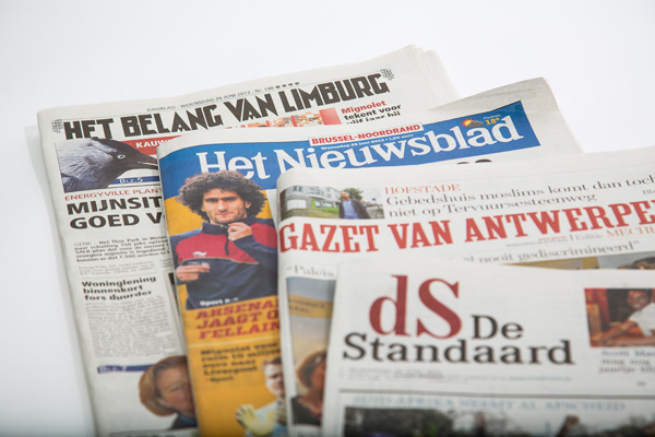 Het Mediahuis beherbegt fünf Zeitungen