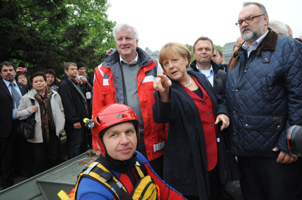 Die Stadt Pirna an der Elbe