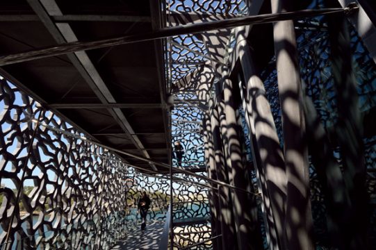 Das MuCEM in Marseille besticht durch seine spektakuläre Architektur