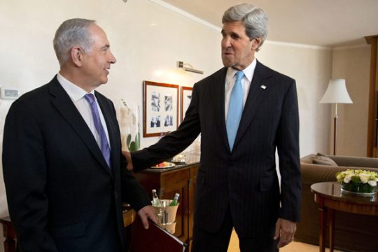 Benjamin Netanjahu und John Kerry In Jerusalem (28. Juni)