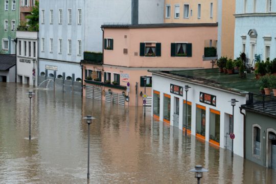 Hochwasserlage in Passau spitzt sich weiter zu