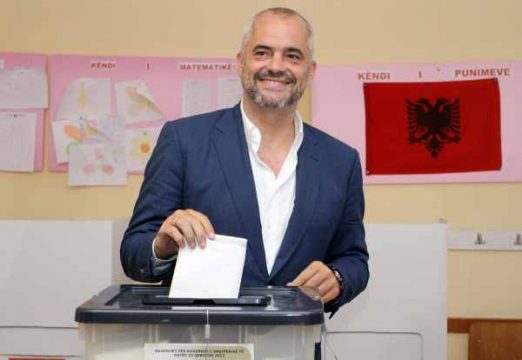 Edi Rama, Vorsitzender der Sozialistischen Partei